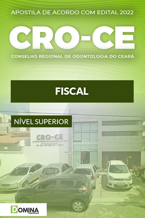 Apostila Digital Concurso Público CRO CE 2022 Fiscal