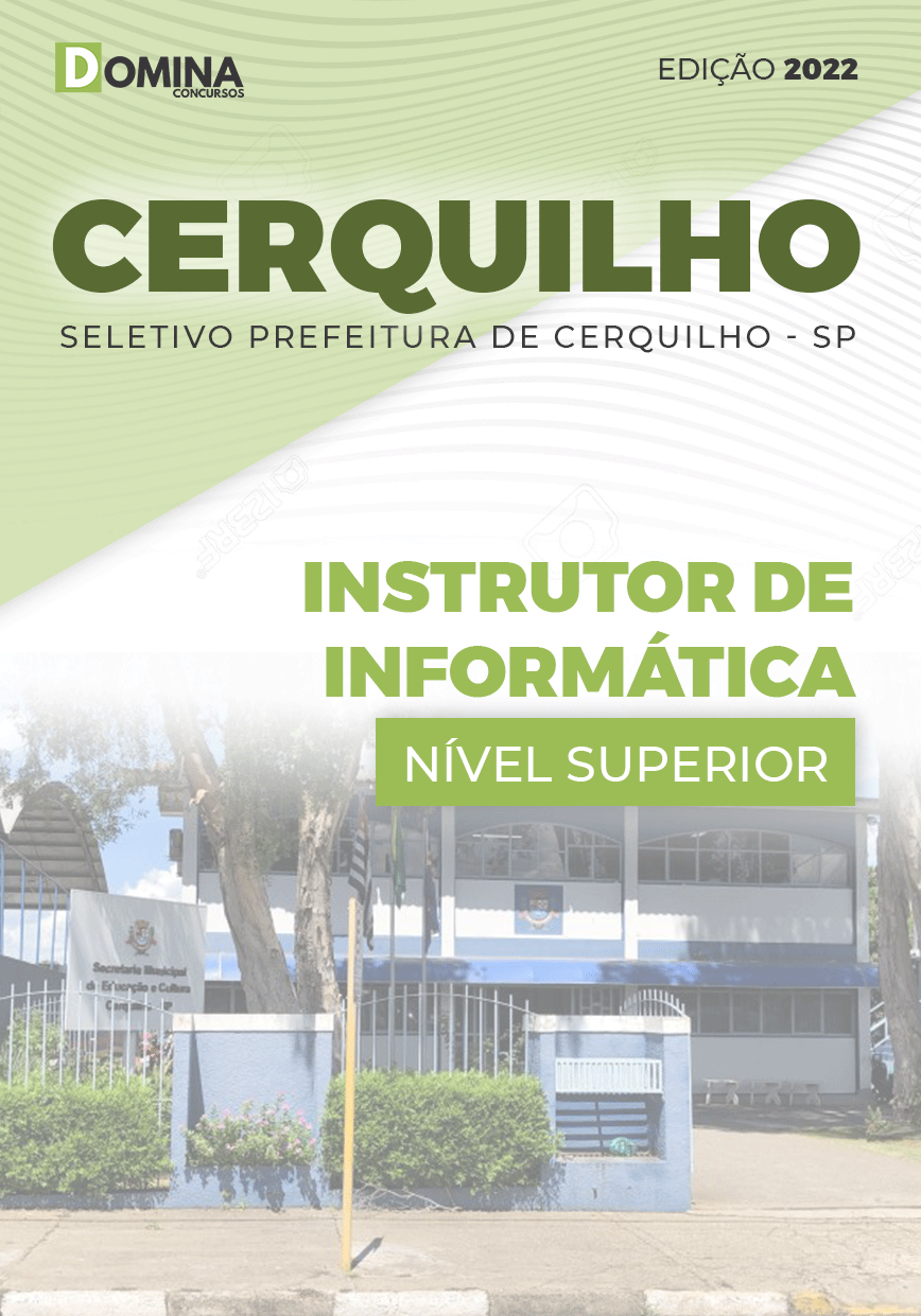 Apostila Pref Cerquilho SP 2022 Instrutor Informática