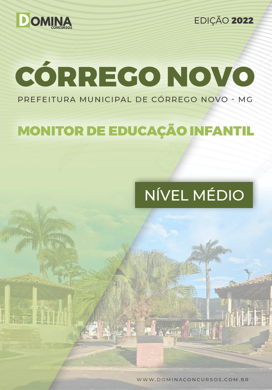 Apostila Pref Córrego Novo MG Monitor Educação Infantil