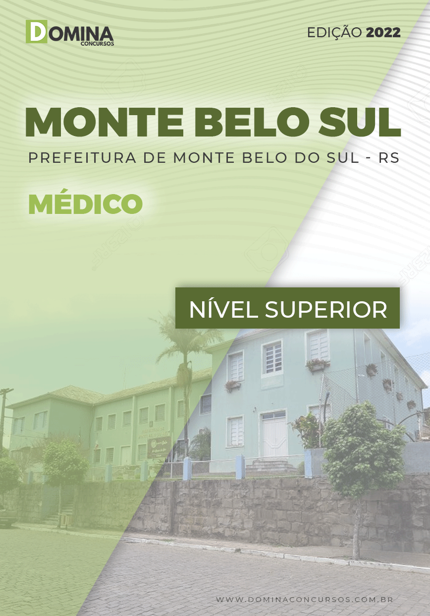 Apostila Concurso Pref Monte Belo Sul RS 2022 Médico