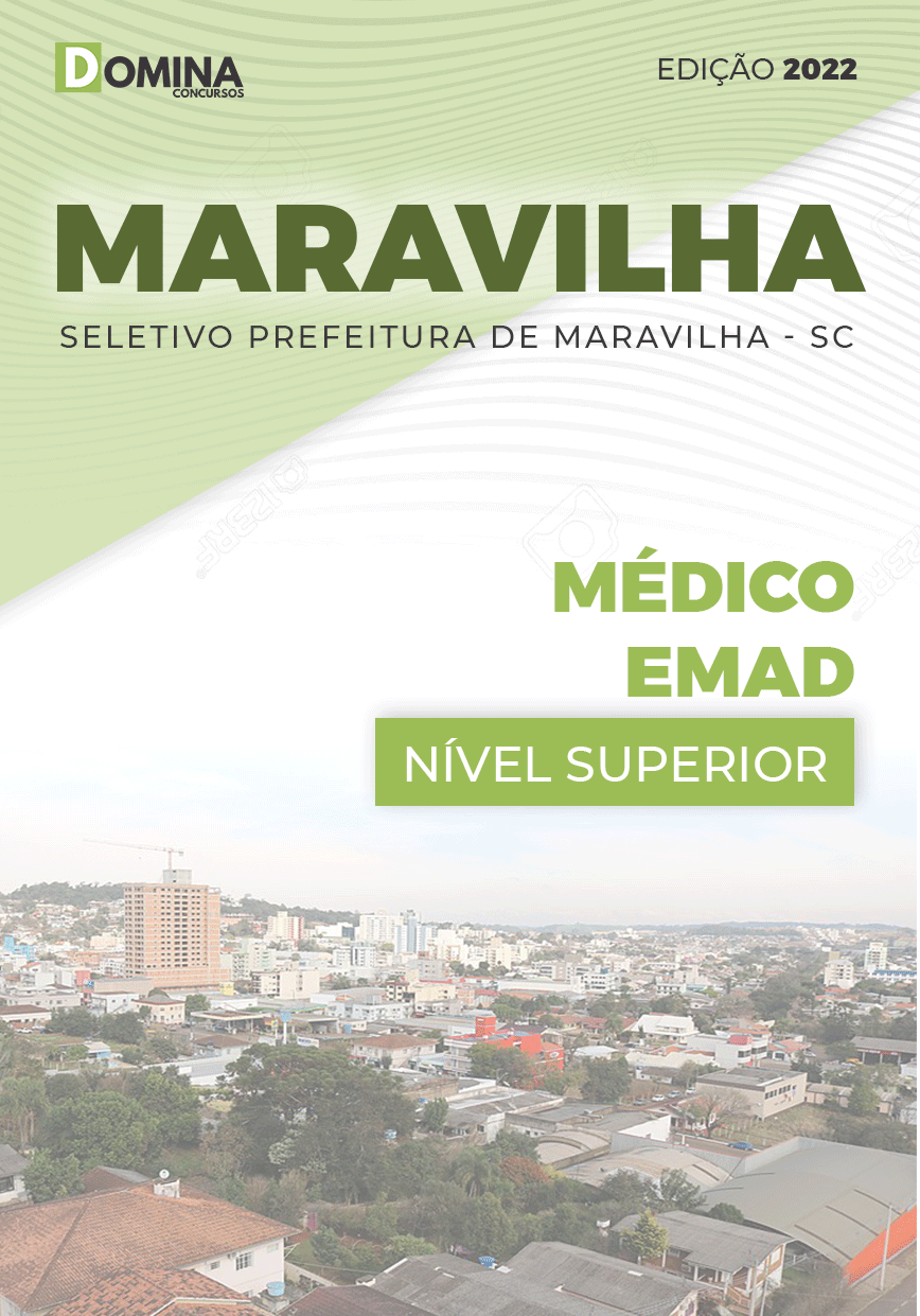 Apostila Seletivo Pref Maravilha SC 2022 Médico EMAD