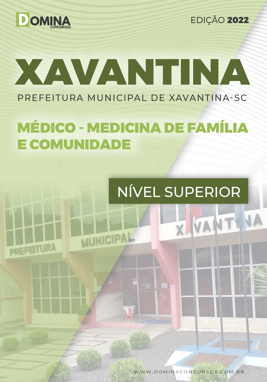 Apostila Pref Xavantiva SC 2022 Médico Fam. Comunidade