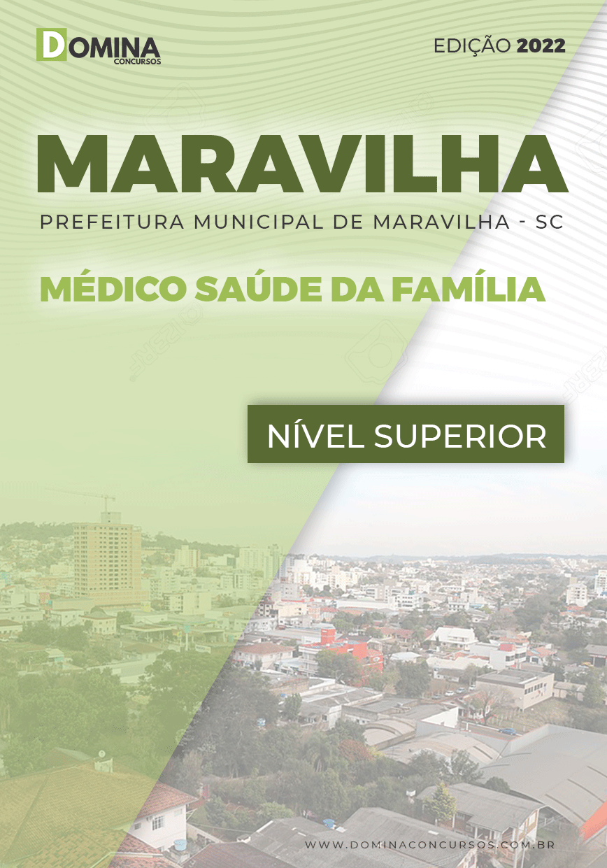 Apostila Pref Maravilha SC 2022 Médico Saúde Família