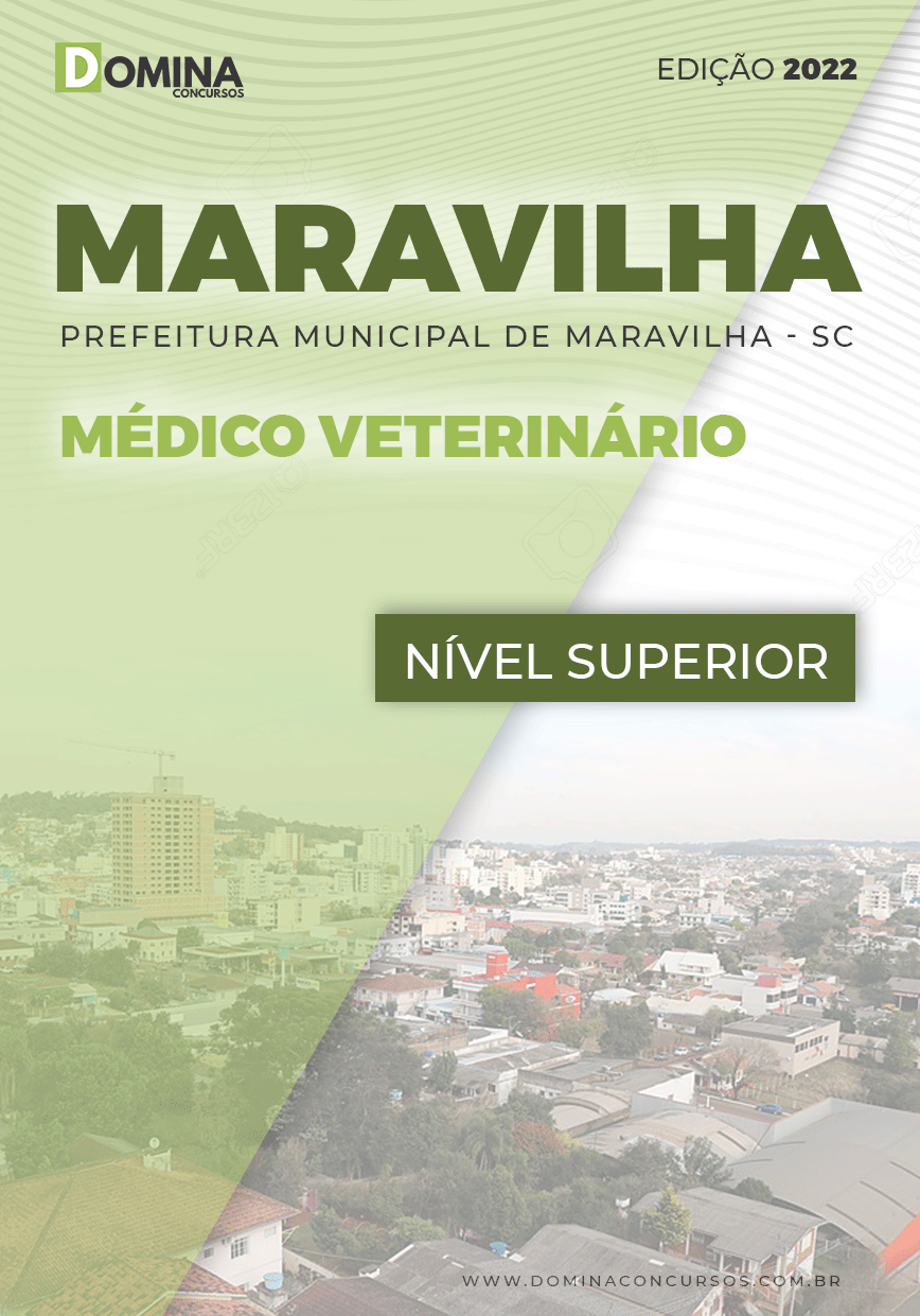Apostila Pref Maravilha SC 2022 Médico Veterinário