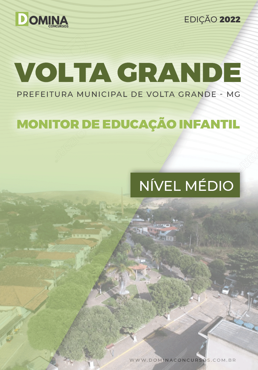 Apostila Pref Volta Grande MG 2022 Monitor Ed. Infantil