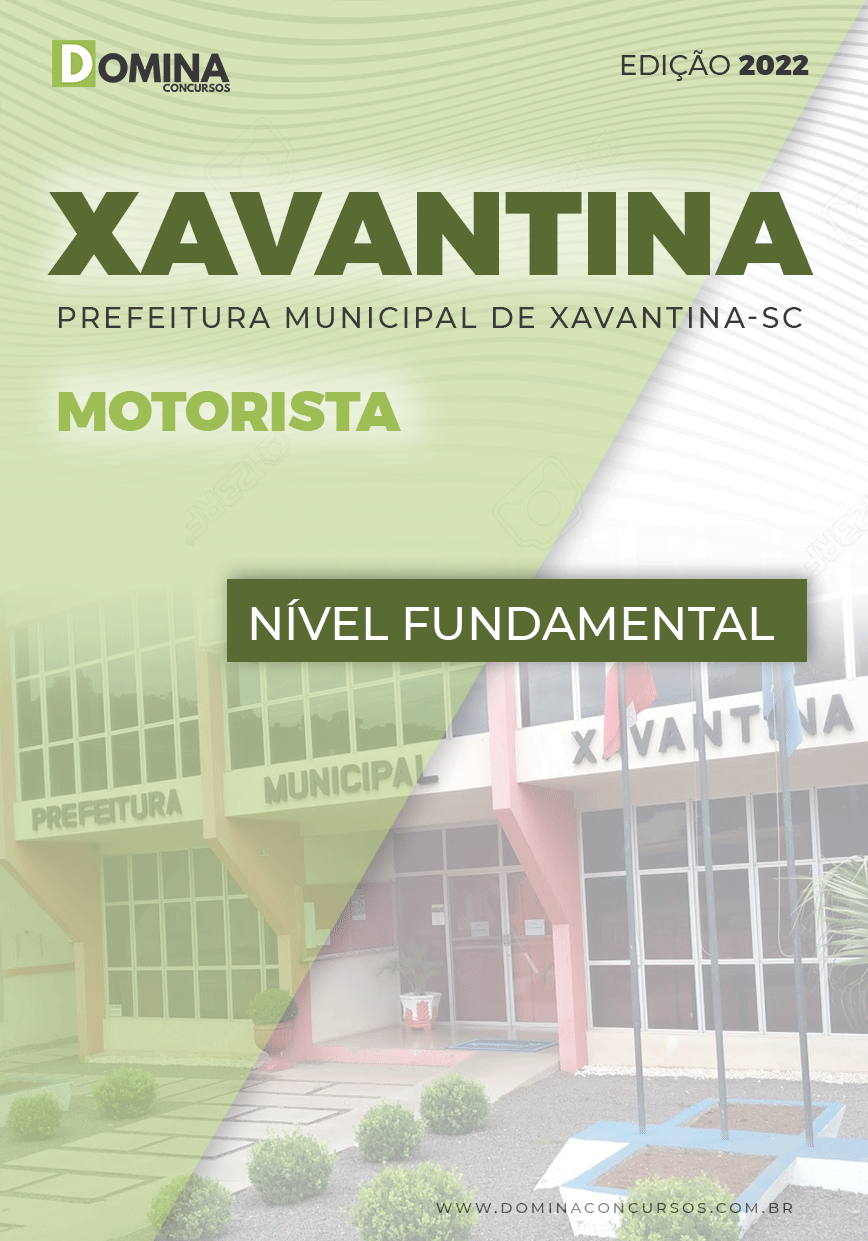 Apostila Concurso Pref Xavantiva SC 2022 Motorista