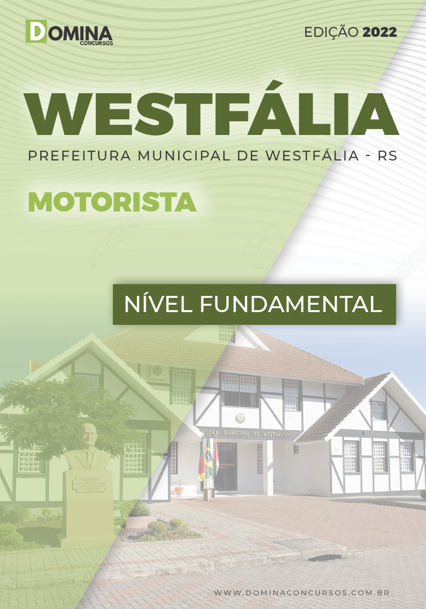 Apostila Concurso Pref Westfália RS 2022 Motorista