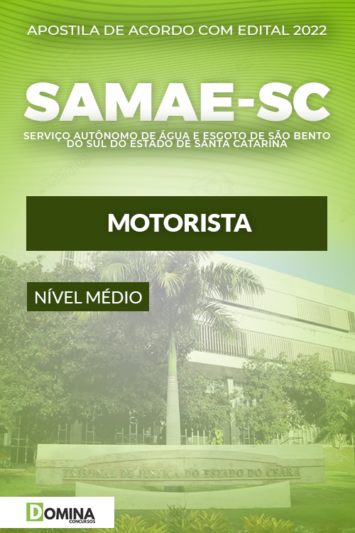 Apostila Concurso SAMAE São Bento Sul SC Motorista