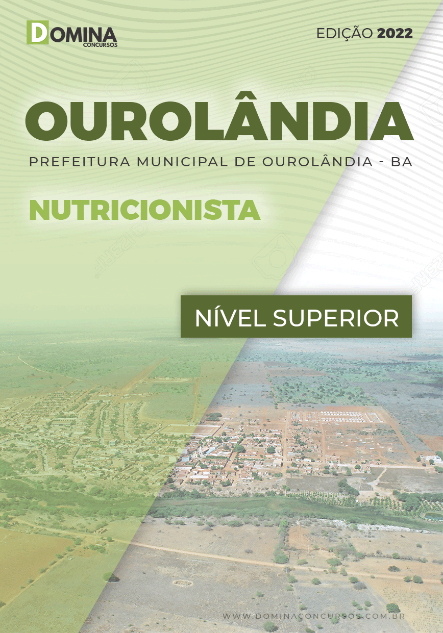 Apostila Concurso Pref Ourolândia BA 2022 Nutricionista