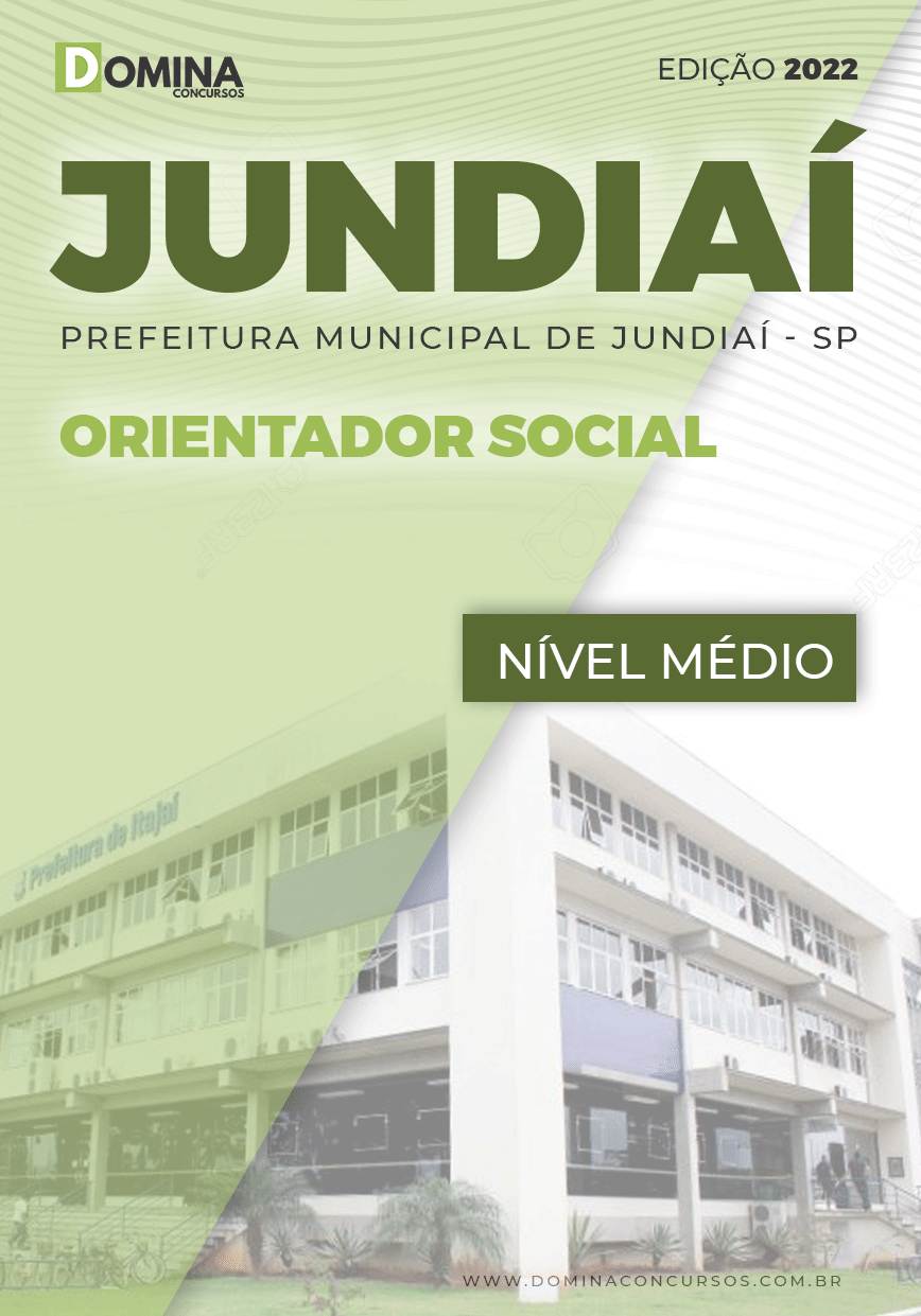 Apostila Digital Pref Jundiaí SP 2022 Orientador Social