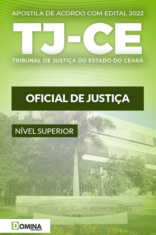 Apostila Digital Concurso TJ CE 2022 Oficial Justiça