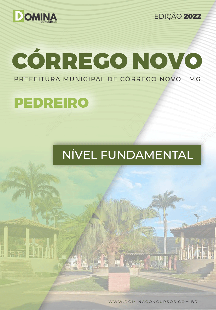 Apostila Concurso Pref Córrego Novo MG Pedreiro