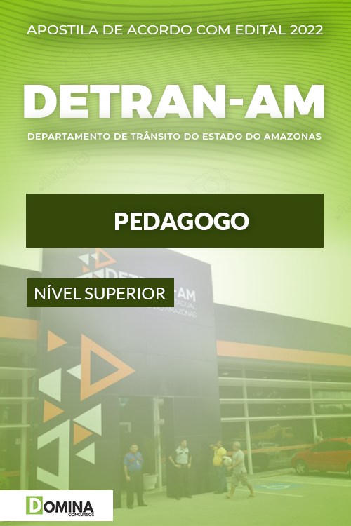 Download Apostila Concurso Detran AM 2022 Pedagogo