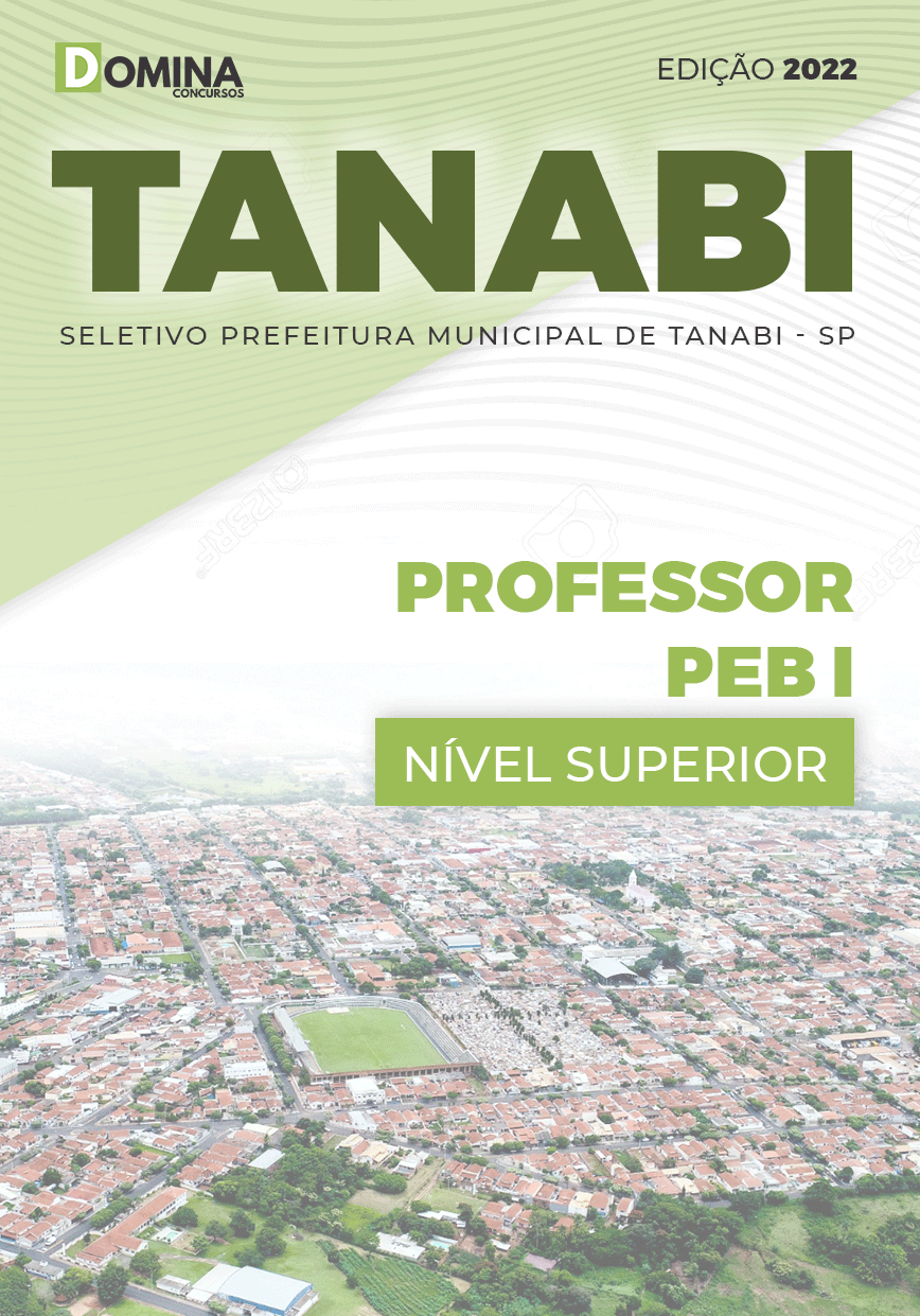 Apostila Seletivo Pref Tanabi SP 2022 Professor PEB I
