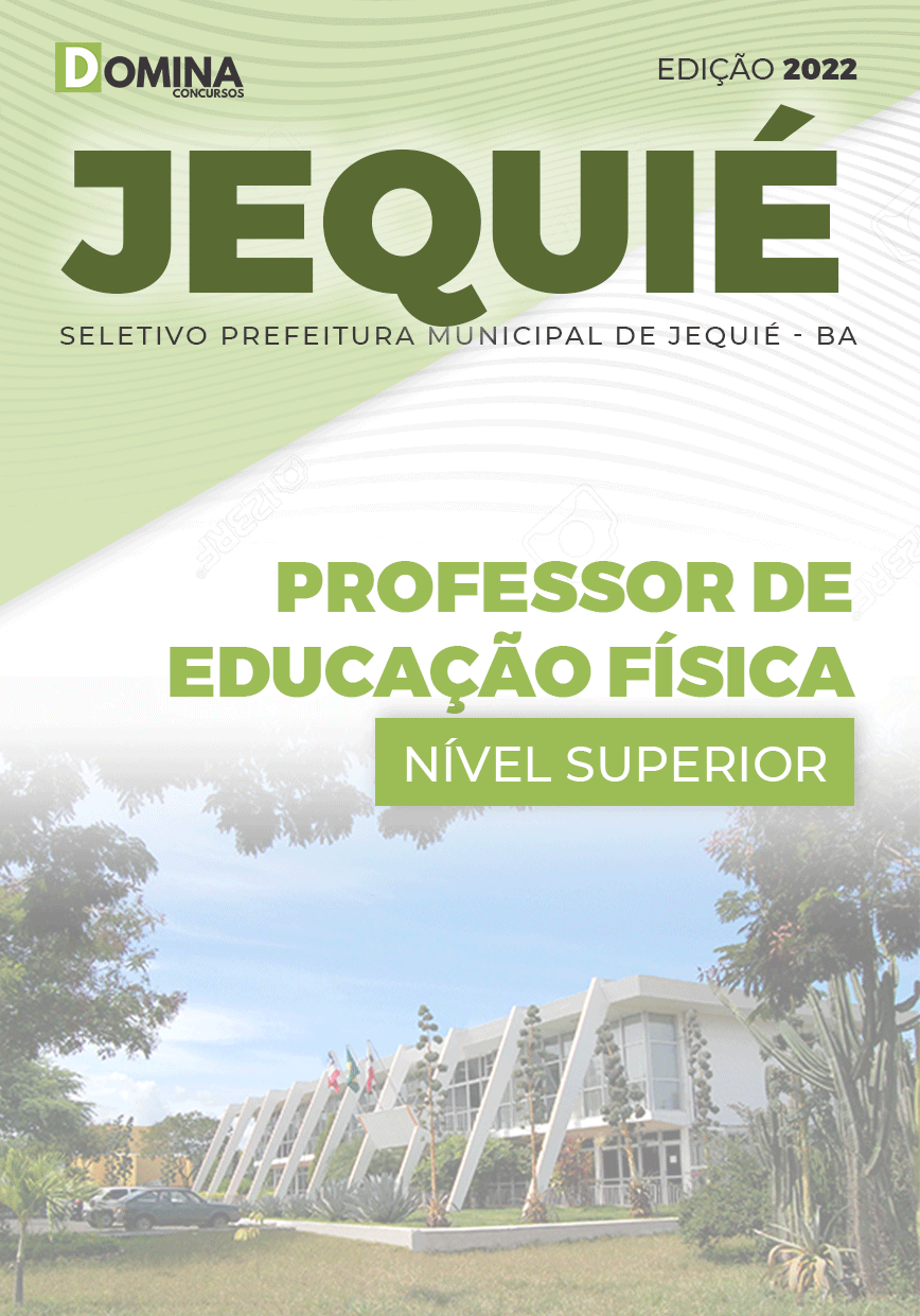 Apostila Pref Jequié BA 2022 Professor Educação Física