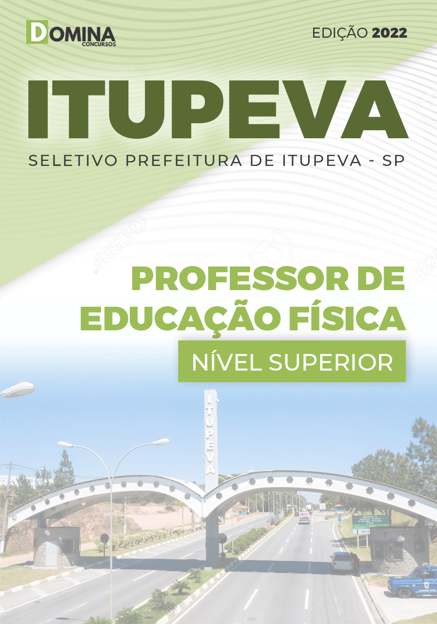 Apostila Pref Itupeva SP 2022 Professor Educação Física