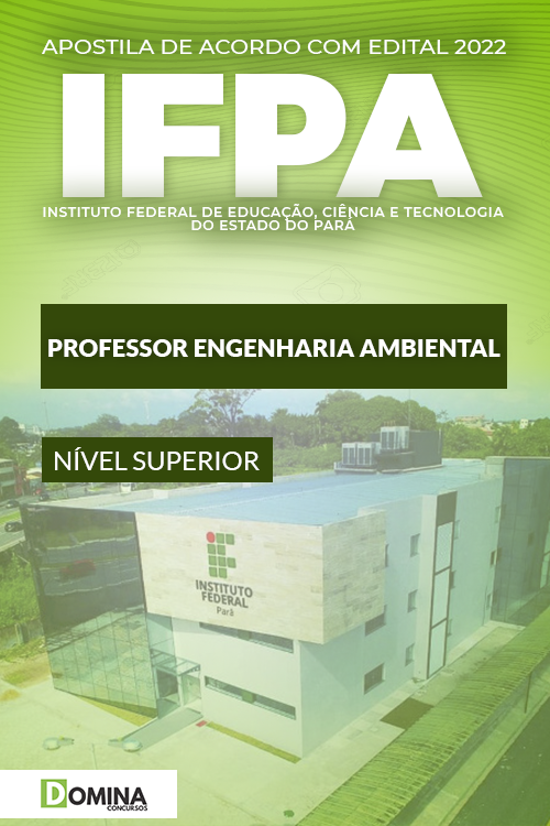 Apostila Digital IFPA 2022 Professor Engenharia Ambiental