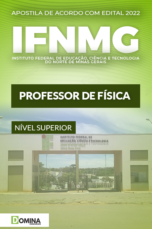 Apostila Digital Concurso IFNMG 2022 Professor Física