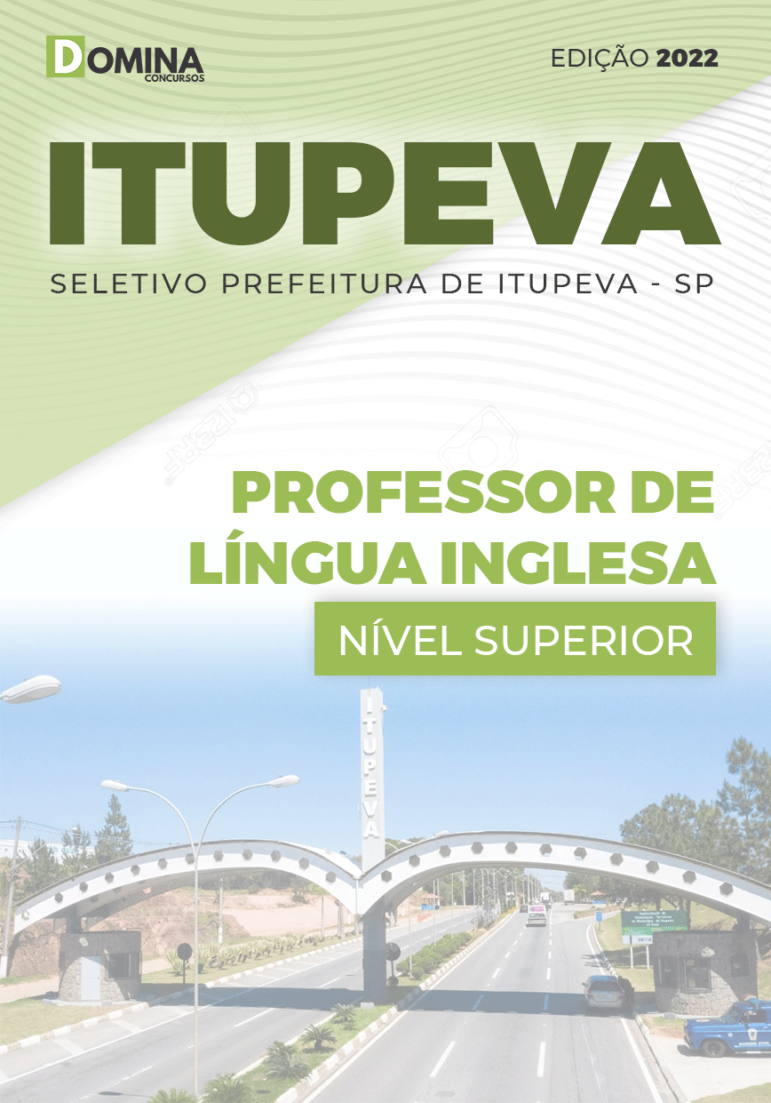 Apostila Pref Itupeva SP 2022 Professor Língua Inglesa