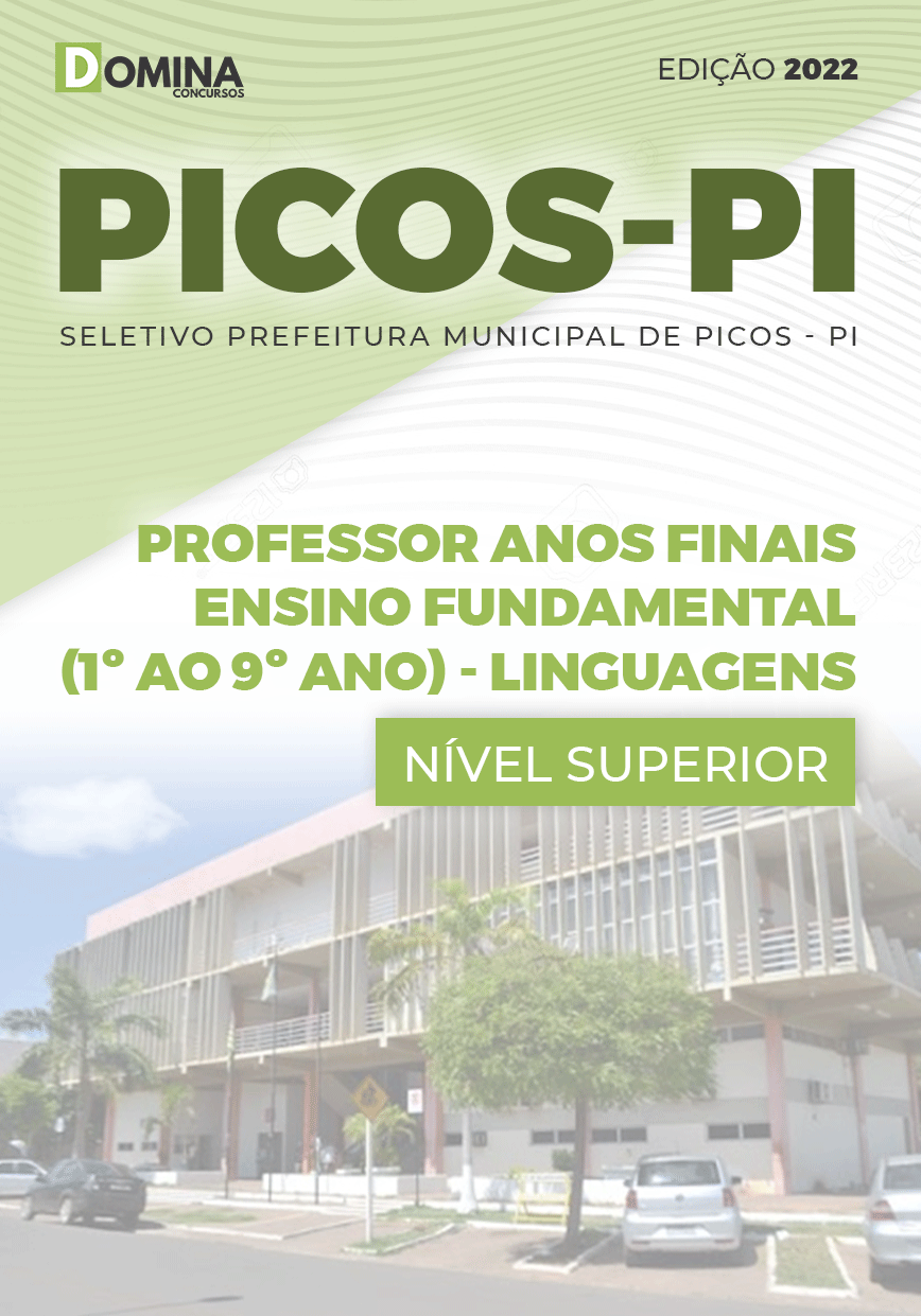 Apostila Pref Picos PI 2022 Prof. Ens. Fund. Linguagens