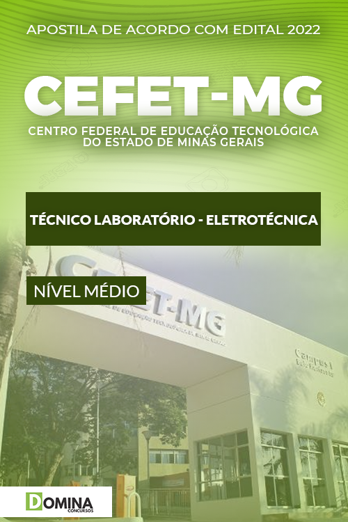 Apostila CEFET MG 2022 Técnico Laboratório Eletrotécnica