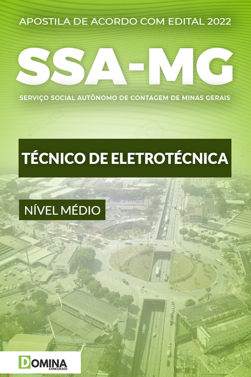 Apostila SSA Contagem MG 2022 Técnico Eletrotécnica