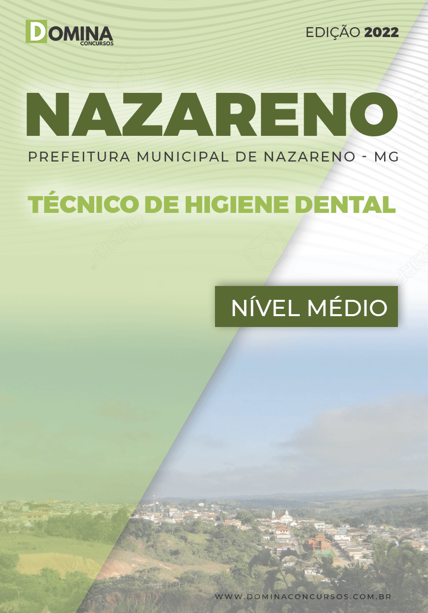 Apostila Pref Nazareno MG 2022 Técnico Higiene Dental