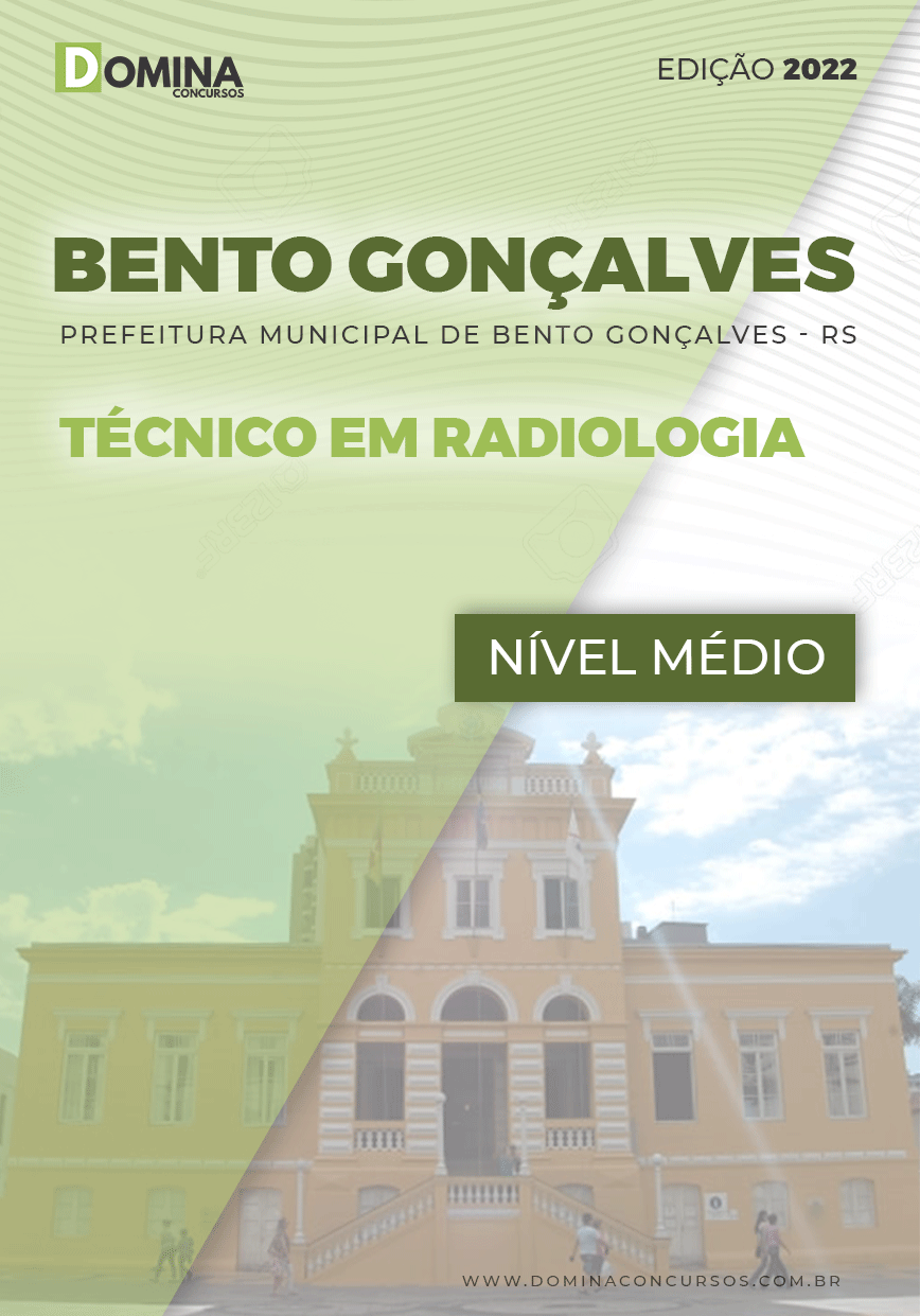 Apostila Pref Bento Gonçalves RS 2022 Técnico Radiologia