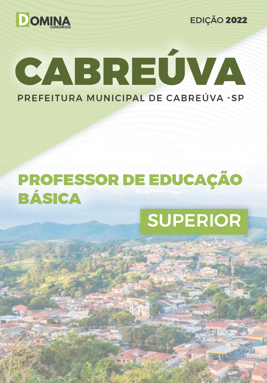 Apostila Pref Cabreúva SP 2022 Professor Educação Básica