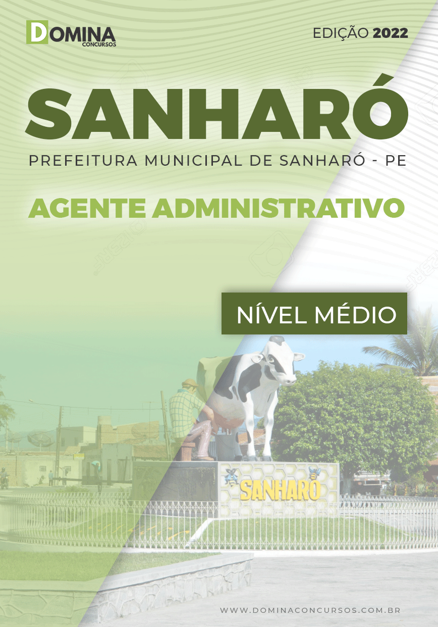 Apostila Pref Sanharó PE 2022 Agente Administrativo