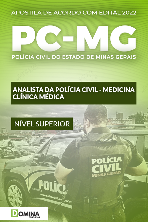 Apostila PC MG 2022 Analista de Polícia Civil Medicina
