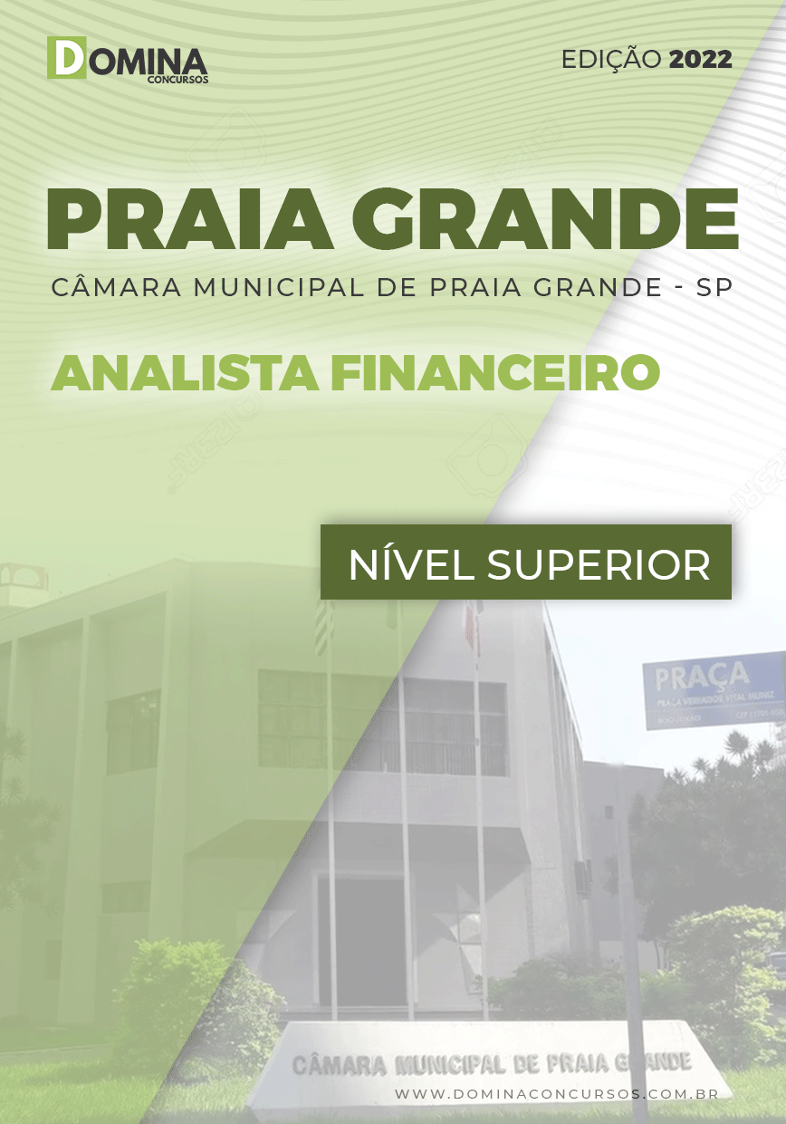 Apostila Câmara Praia Grande SP 2022 Analista Financeiro