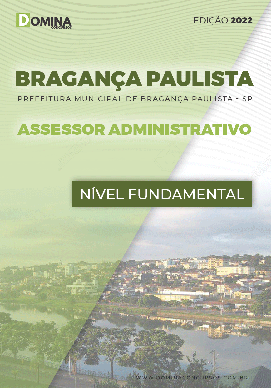 Apostila Pref Bragança Paulista SP 2022 Ass. Administrativo