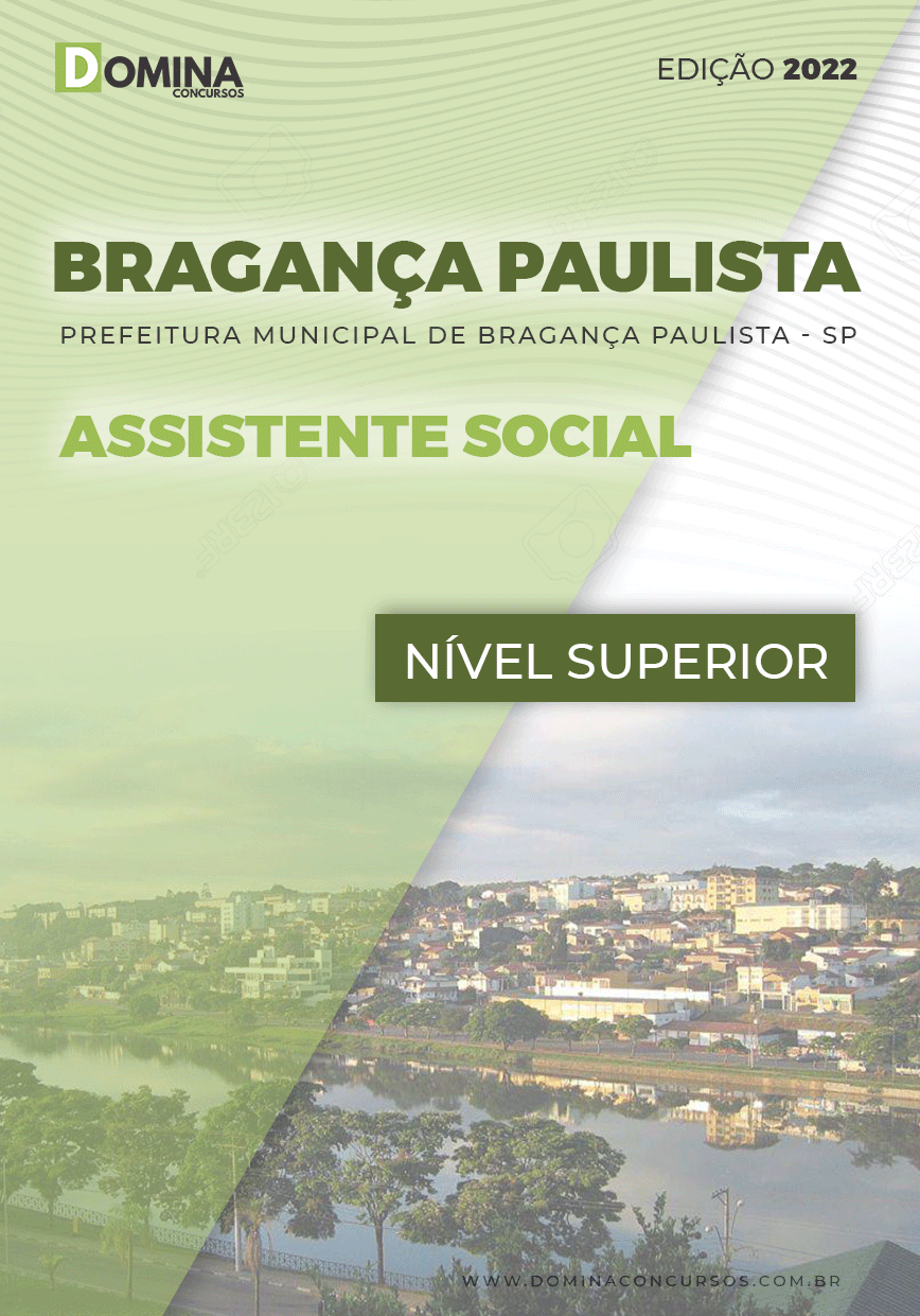 Apostila Digital Pref Bragança SP 2022 Assistente Social