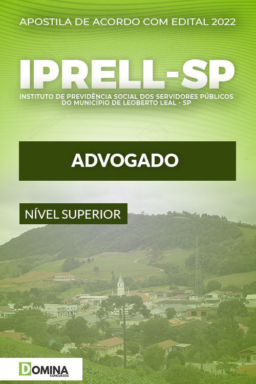 Apostila Digital Concurso IPRELL SP 2022 Advogado