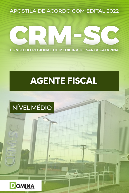 Apostila Digital Concurso CRM SC 2022 Agente Fiscal