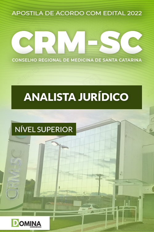 Apostila Digital Concurso CRM SC 2022 Analista Jurídico