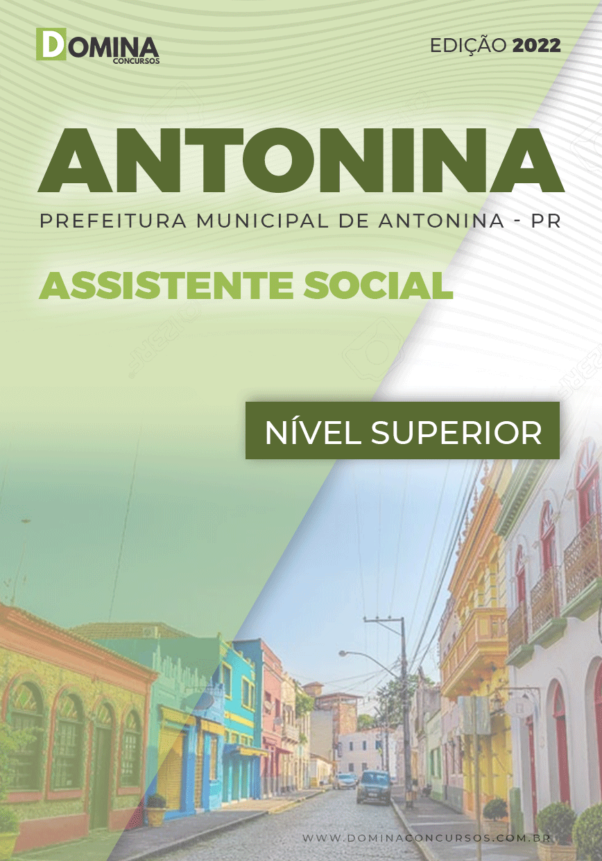 Apostila Digital Pref Antonina PR 2022 Assistente Social