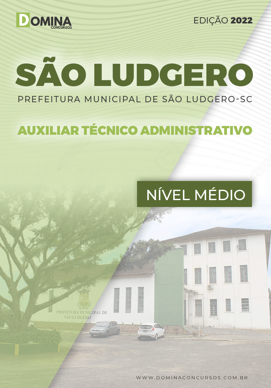 Apostila Pref São Ludgero SC 2022 Aux. Téc. Administrativo