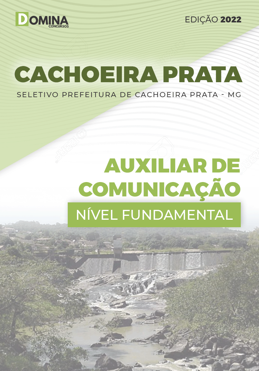 Apostila Pref Cachoeira Prata MG 2022 Auxiliar Comunicação