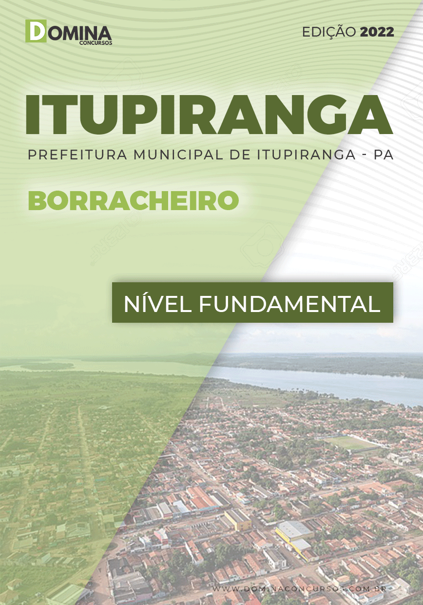 Apostila Concurso Pref Itupiranga PA 2022 Borracheiro