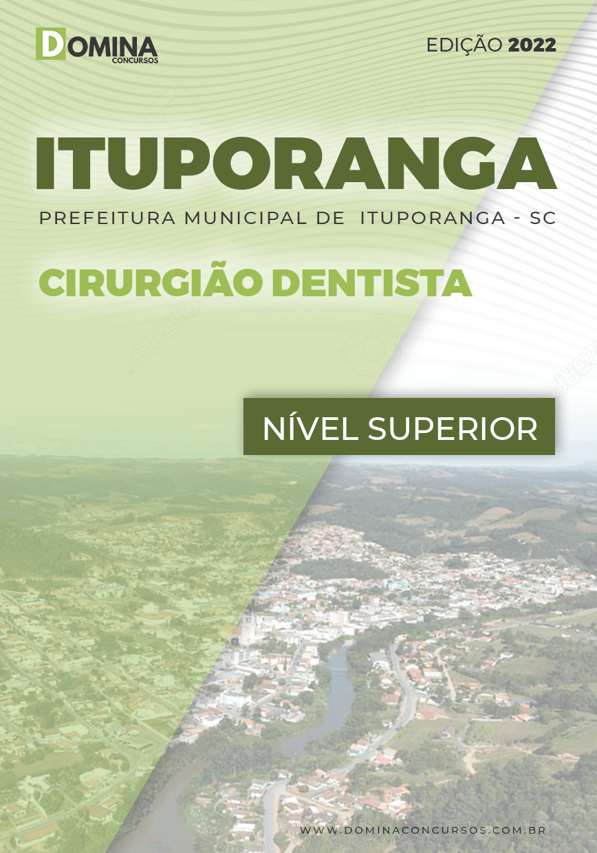 Apostila Digital Pref Ituporanga SC 2022 Cirurgião Dentista
