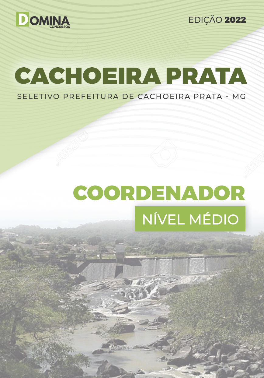 Apostila Pref Cachoeira Prata MG 2022 Coodernador CRAS