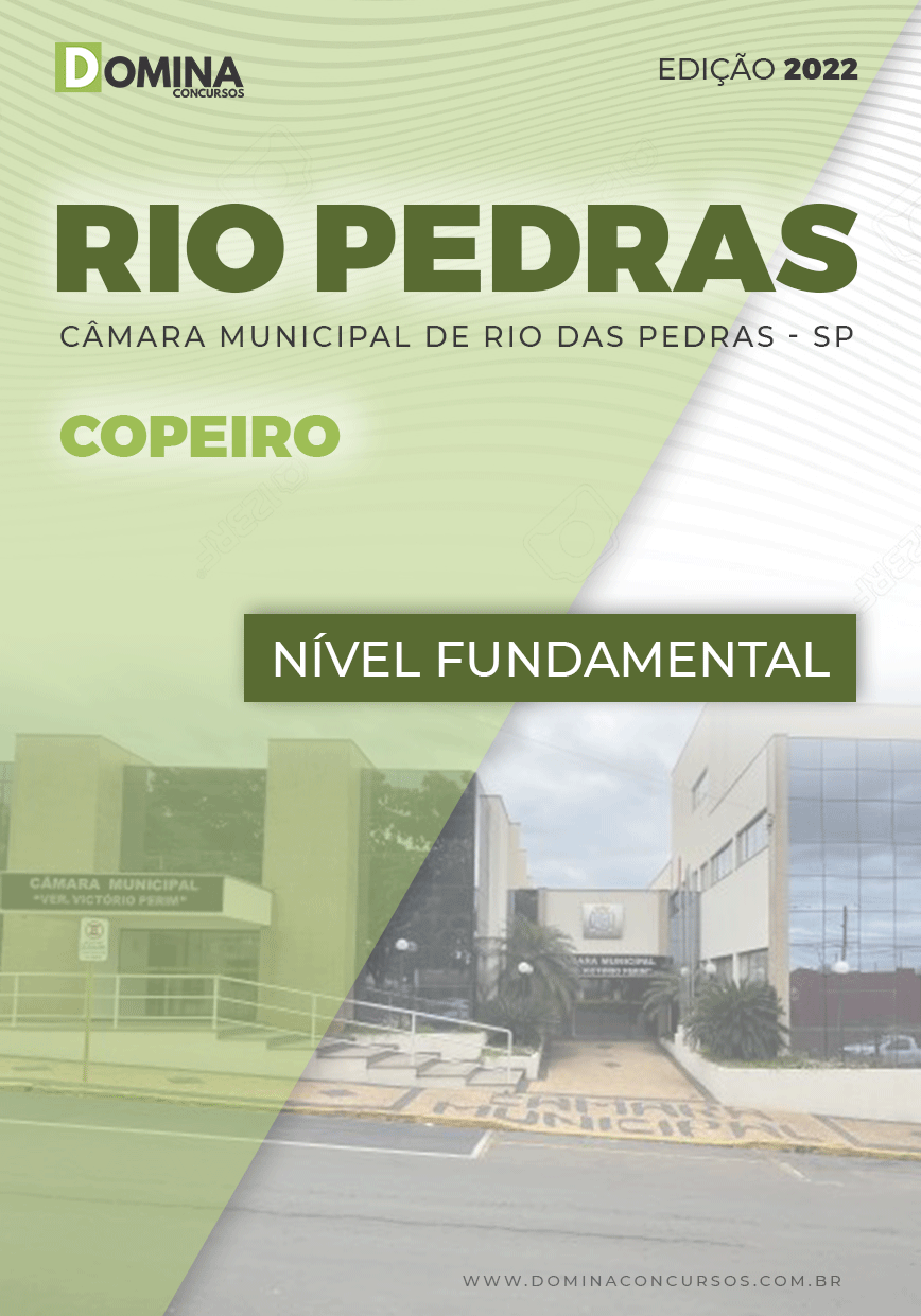 Apostila Digital Câmara Rio Das Pedras SP 2022 Copeiro