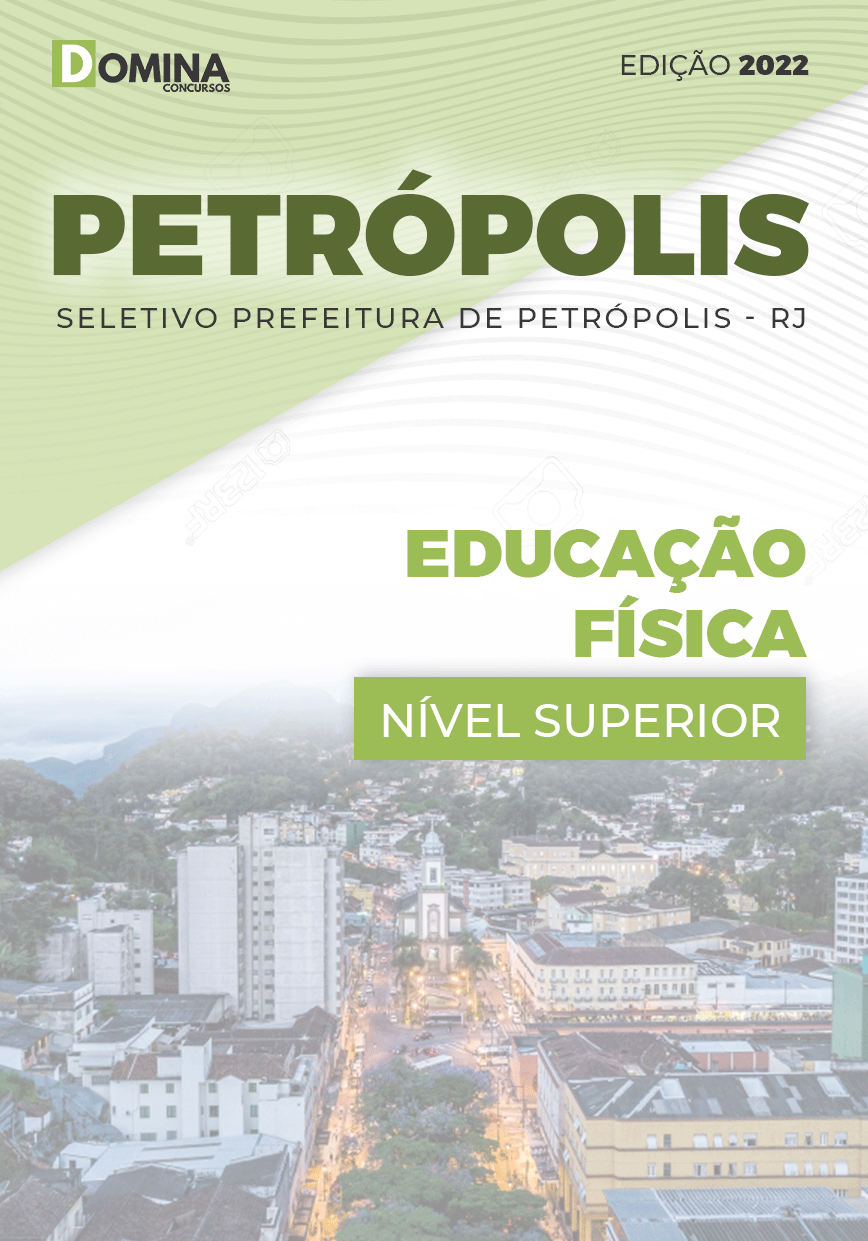 Apostila Seletivo Pref Petrópolis RJ 2022 Educação Física