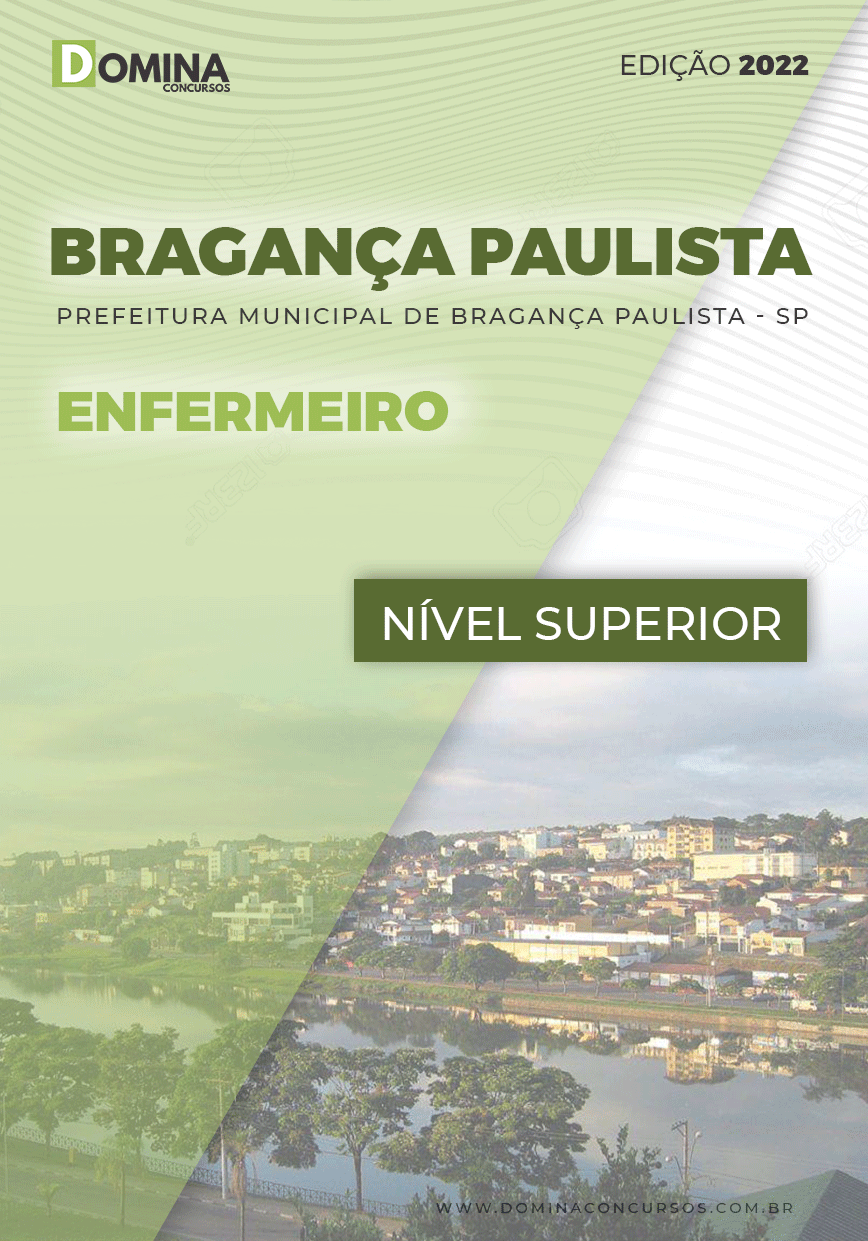Apostila Digital Pref Bragança Paulista SP 2022 Enfermeiro