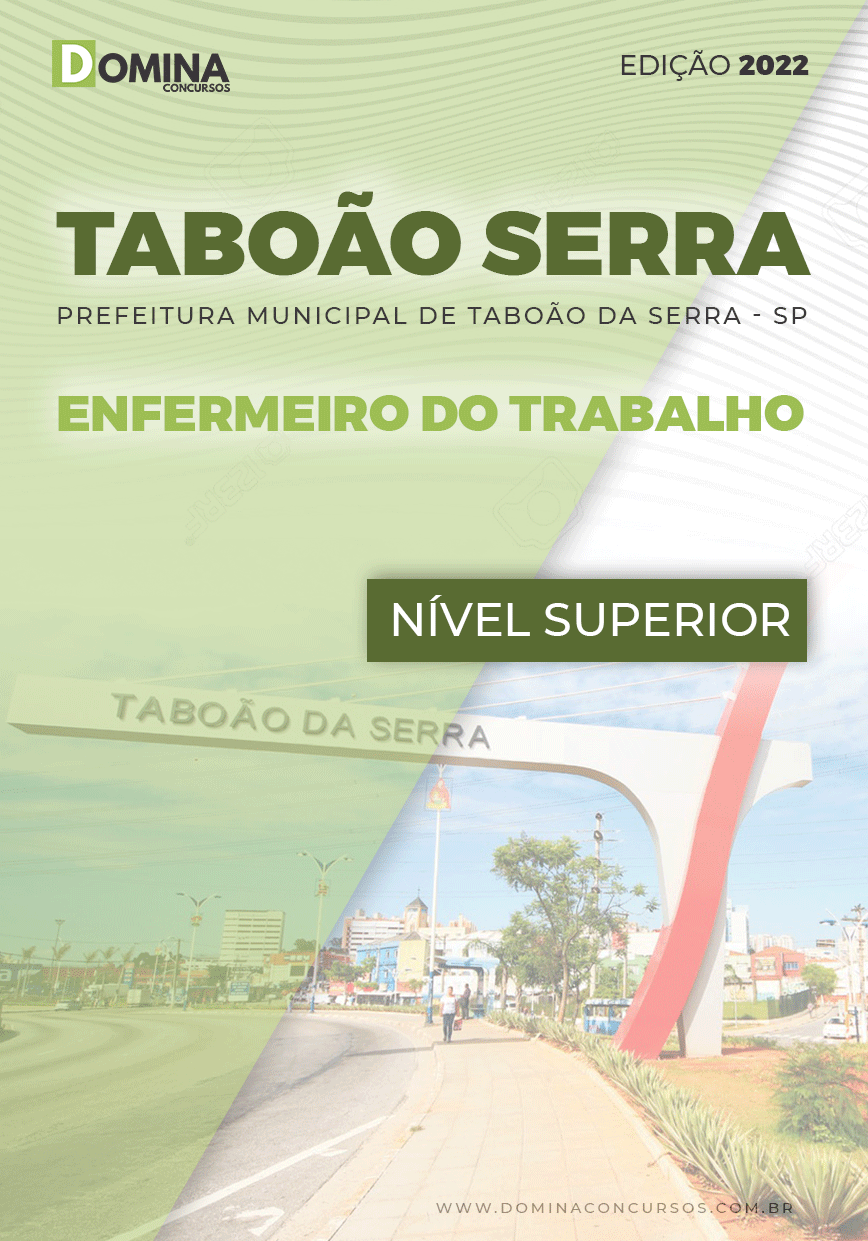 Apostila Pref Taboão Serra SP 2022 Enfermeiro Trabalho