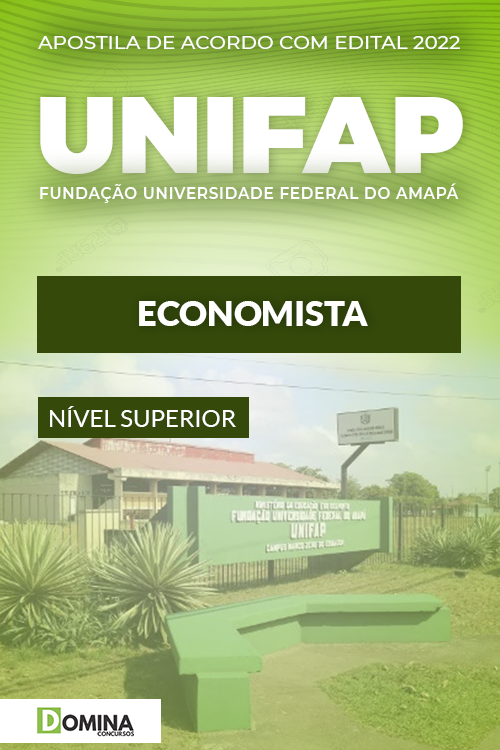 Apostila Digital Concurso Público UNIFAP 2022 Economista