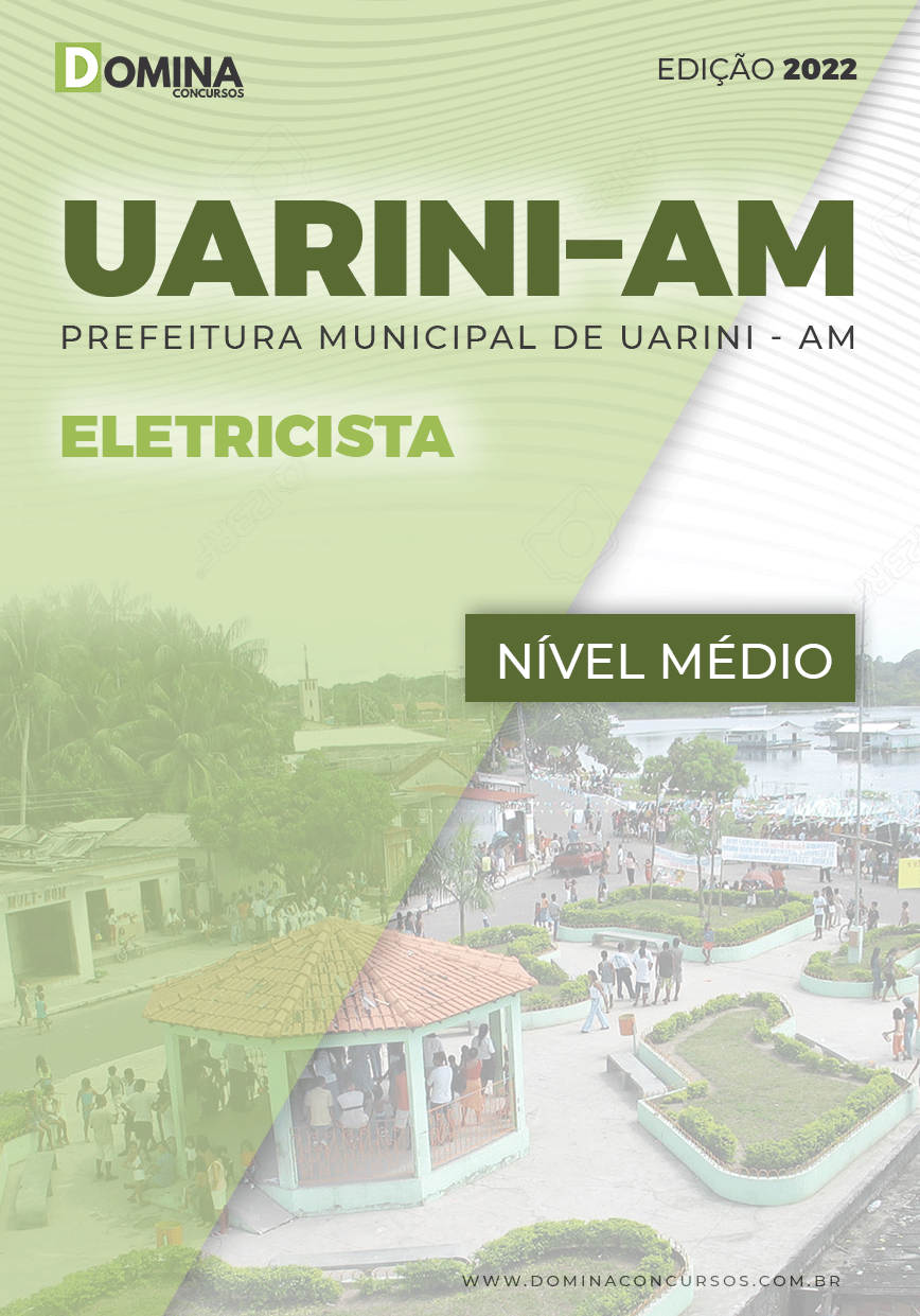 Apostila Digital Concurso Pref Uarini AM 2022 Eletricista