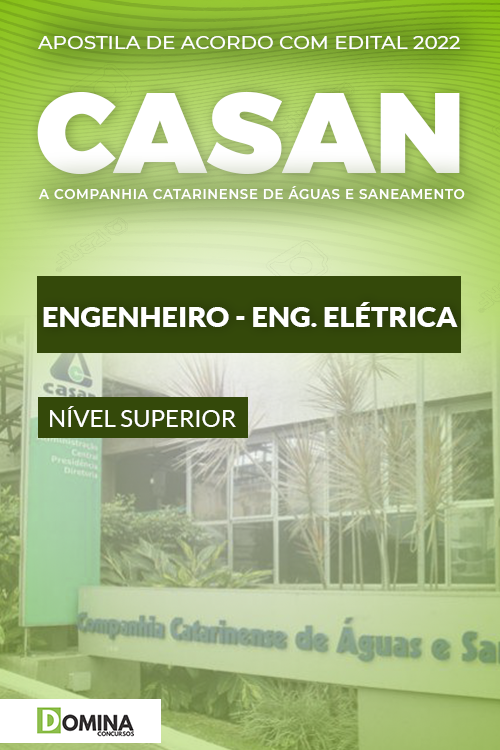 Apostila Concurso CASAN 2022 Engenharia Elétrica